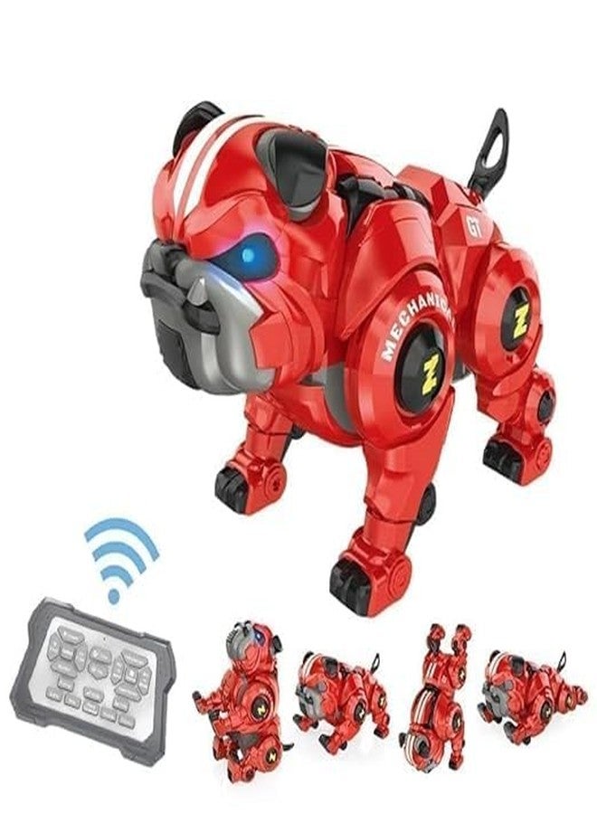 VIKINGS Robot Dog for Kids, Remote Control Robot Rechargeable Programing Stunt Robo Dog with Sing, Dance, Touch Function, Robotic Dog Toy for Boys Ages 5+ Birthday Gifts - Image 4